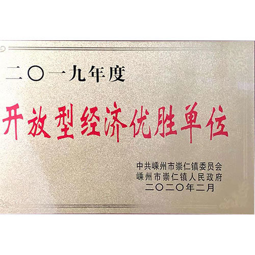 开放型经济优胜单位