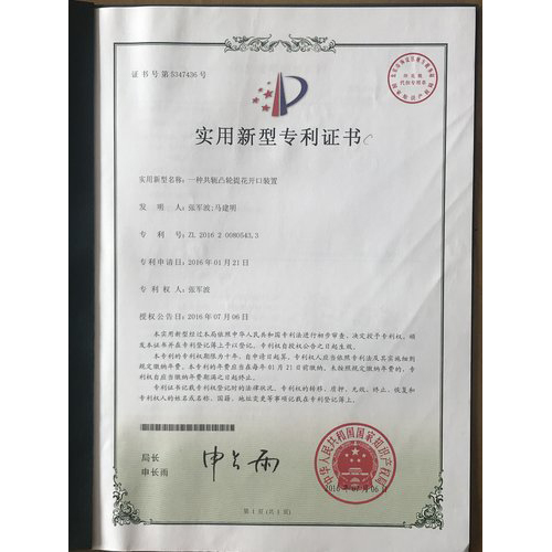 共轭凸轮提花开口装置